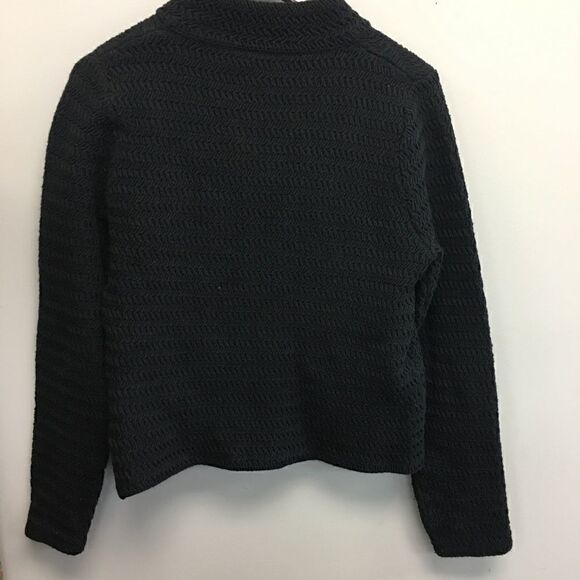 Eileen Fisher | Wool Blend Italian Yarn Jacket | M - Picture 6 of 6